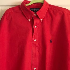 Men's Ralph Lauren Long sleeve oxford shirt